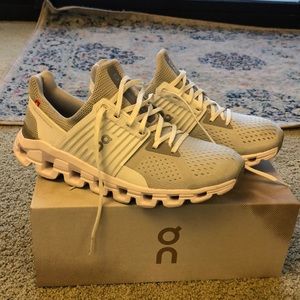 Gently Used On Cloud Cloudswift Running Shoes - Size 8.5 - Color Glacier White